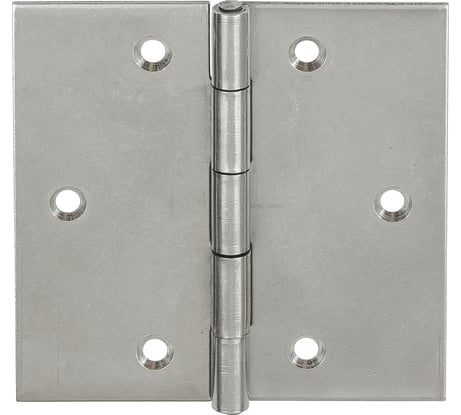 Прямая петля VORMANN 50х50х1 мм, нержавеющая сталь 010503050