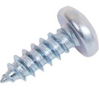 Саморез ZAMETAL 4,2х13 с полукруг. гол., крест. шлиц, DIN 7981 оц., 1000 шт ZA080941