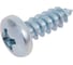 Саморез ZAMETAL 4,2х13 с полукруг. гол., крест. шлиц, DIN 7981 оц., 1000 шт ZA080941 2