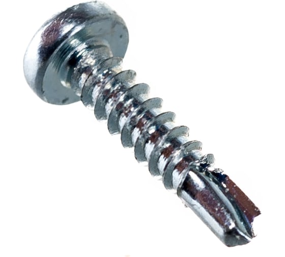 Саморез ZAMETAL 2,9х13 со сверлом и полусфер. головкой, DIN 7504N, оц., 200 шт ZA101371