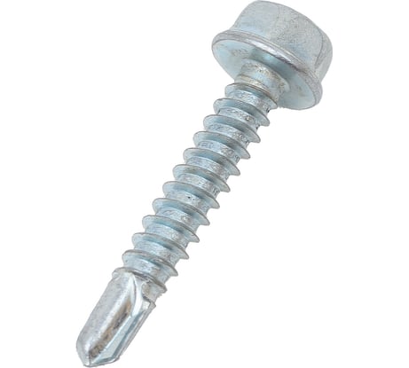 Саморез ZAMETAL 4,2х25 со сверлом и шестигранн. головкой, DIN 7504K, оц., 1000 шт ZA081412