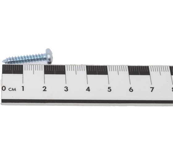 Саморез ZAMETAL 4,2х45 с полукруг. гол., крест. шлиц, DIN 7981, оц., 500 шт ZA521682