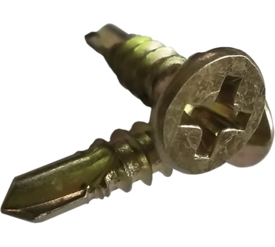 Оконный саморез ZAMETAL 3,9х32 со сверлом и пот. гол., жц., 1000 шт ZA081252