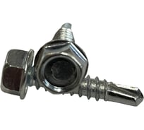 Саморез ZAMETAL 5,5х38 со сверлом и шестигранн. головкой, DIN 7504K, оц., 500 шт ZA101173