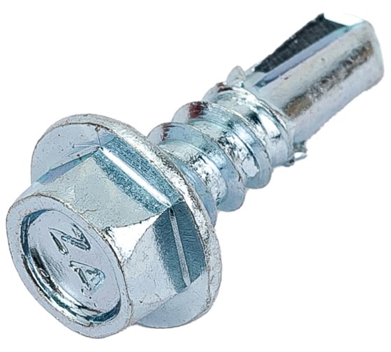 Саморез ZAMETAL 3,9х13 со сверлом и шестигранн. головкой, DIN 7504K, оц., 1000 шт ZA081320