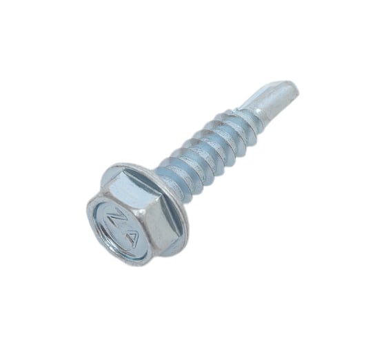 Саморез ZAMETAL 4,8х22 со сверлом и шестигранн. головкой, DIN 7504K, оц., 1000 шт ZA081474