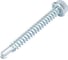 Саморез ZAMETAL 5,5х45 со сверлом и шестигранн. головкой, DIN 7504K, оц., 250 шт ZA081580 2