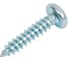 Саморез ZAMETAL 5,5х25 с полукруг. гол., крест. шлиц, DIN 7981, оц., 250 шт ZA101890 1