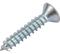 Саморез ZAMETAL 3,5х19 с потайн. гол., крест. шлиц, DIN 7982, оц., 1000 шт ZA100541
