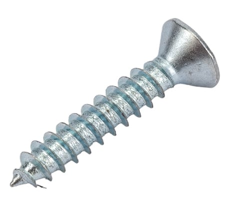 Саморез ZAMETAL 3,5х19 с потайн. гол., крест. шлиц, DIN 7982, оц., 1000 шт ZA100541