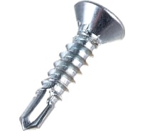 Саморез ZAMETAL 3,5х16 со сверлом и потайной головкой, DIN 7504Р, оц., 1000 шт ZA082174