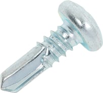 Саморез ZAMETAL 6,3х19 со сверлом и полусфер. головкой, DIN 7504N, оц., 250 шт ZA082099