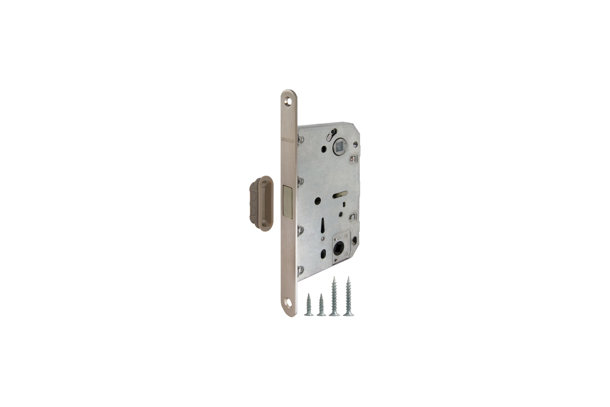 Врезная защелка Fuaro MAGNET M96WC-50 SN матовый никель new plate