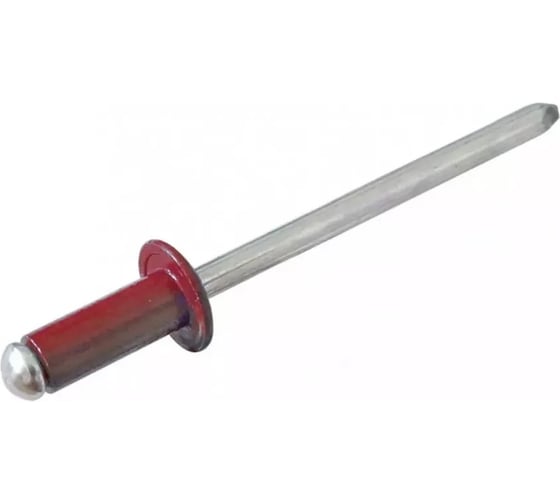 Заклепка вытяжная SORREX цветная алюминий/сталь 3,2x8 RAL 3005 Винно-красный OY 100 штук 2ASD 32800 RAL 3005 100