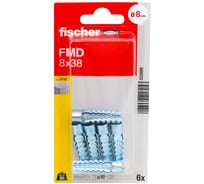 Дюбель распорный fischer металл FMD 8x38 K_6 шт. 532689