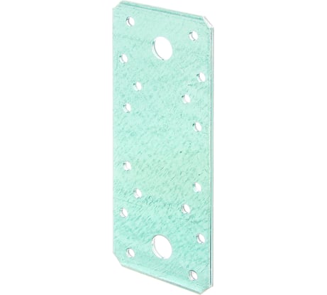 Перфорированная пластина ALBERTS оцинкованная, 133х55х2,5 мм 330057