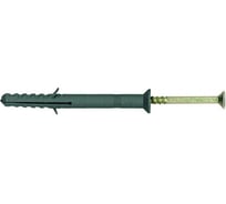 Дюбель-гвоздь ОПМ 227016-1 8x100 потайной буртик, ПНД, с усом, 50 шт. П0000025353