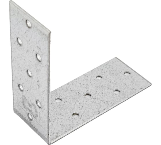 Перфорированный уголок ALBERTS оцинкованный, 100x100x40х2 мм 353216