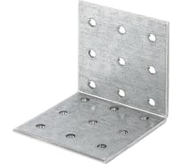 Перфорированный уголок ALBERTS оцинкованный, 60х60х60х2,5 мм 330750
