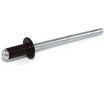 Заклепка ОПМ ISO 15977 RAL 9005 черная тяговая d3,2x8 Al/St с плоской головкой, 1000 шт. УТ000071307