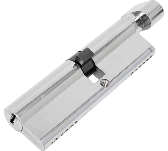 Цилиндровый механизм с вертушкой Fuaro 200 ZM 100 mm /50+10+40/ CP хром, 5 кл. 42727