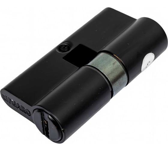 Цилиндровый механизм Fuaro D-PRO500/60 mm /25+10+25/ BL черный, 5 кл. 42509