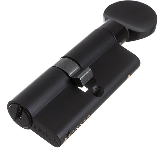 Цилиндровый механизм Fuaro D-PRO502/70 mm /30+10+30/ BL чёрный, 5 кл. 42603