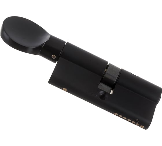 Цилиндровый механизм Fuaro D-PRO502/70 mm /30+10+30/ BL чёрный, 5 кл. 42603