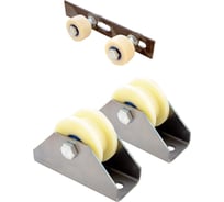 Комплект для откатных ворот своими руками Rolik-Opt БП300 под П-образный профиль 20х20 мм К2706-К04