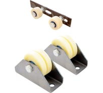 Комплект для откатных ворот своими руками Rolik-Opt БП300 под T-образный профиль - полоса К2703-К04