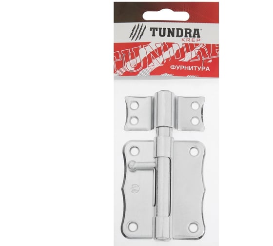 Накладная задвижка TUNDRA ЗТ2-70, покрытие цинк, 1 шт. 5299311