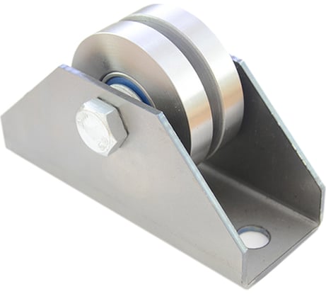 Ролик для ворот Rolik-Opt металл, d.65 мм, под полосу, на платформе С3603