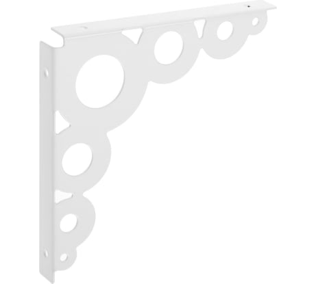 Декоративный кронштейн ТУНДРА 182х182 мм, белый, 1 шт. 5299397
