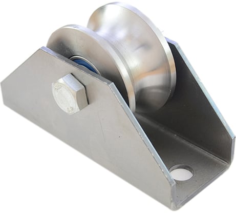 Ролик Rolik-Opt металл, d.65 мм, под трубу d.3/4", на платформе С3612