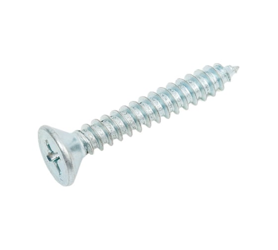 Саморез ZAMETAL 4,8x32 с потайн. гол., крест шлиц, DIN 7982, оц., 1000 шт ZA081160