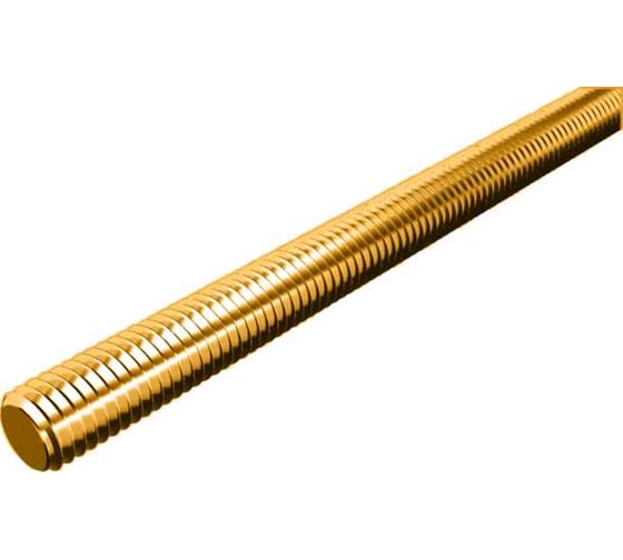 Шпилька резьбовая Insparion DIN 975 / 976 ЛАТУНЬ M3x1000 С1-00002759