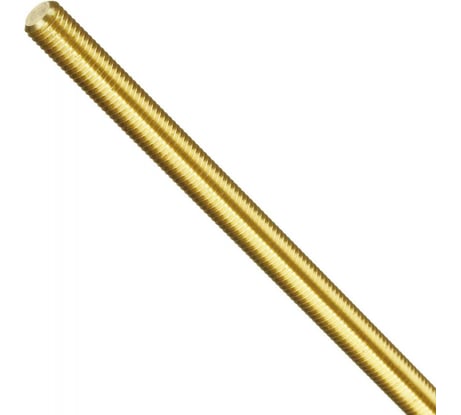 Шпилька резьбовая Insparion DIN 975 / 976 латунь M4x1000 С1-00002760