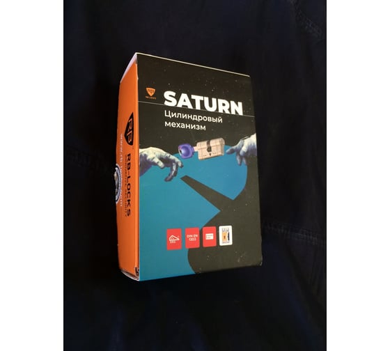 Цилиндр серии Rav Bariach Saturn ключ-шток 102мм (71x31), матовая латунь NE000251345