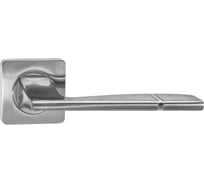 Дверная ручка Ренц Риволи хром матовый/хром блестящий INDH 72-02 SC/CP