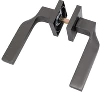 Дверная ручка Ренц Эннио матовый черный никель INDH 98-03 MBN