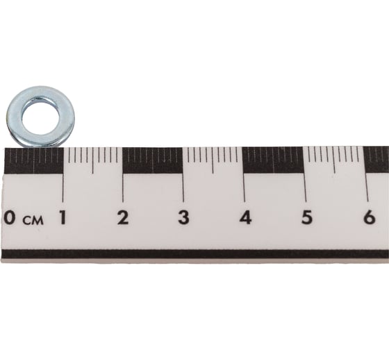 Шайба ZAMETAL D6, DIN 125, ГОСТ 11371, HV140, оц., уп. 5 кг ZA083058