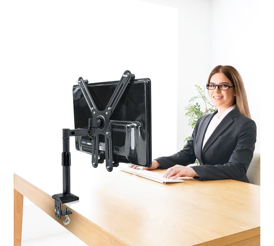 Комплект адаптеров для крепления мониторов ABC MOUNT MOUNT-02 black 55007