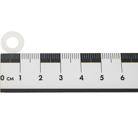 Шайба плоская DINFIX D 6, полиамидная (пластиковая), DIN 125А (2 шт) 00-0005401