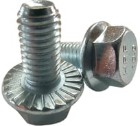 Болт с фланцем ZAMETAL 10x35 пр. 10.9, DIN 6921, оц., с насеч. 130 шт ZA082754