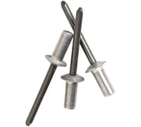 Заклепка вытяжная SORREX глухая (закрытая), алюминий/сталь, 4.8x11 мм, 500 штук ASD 48110 CE 500