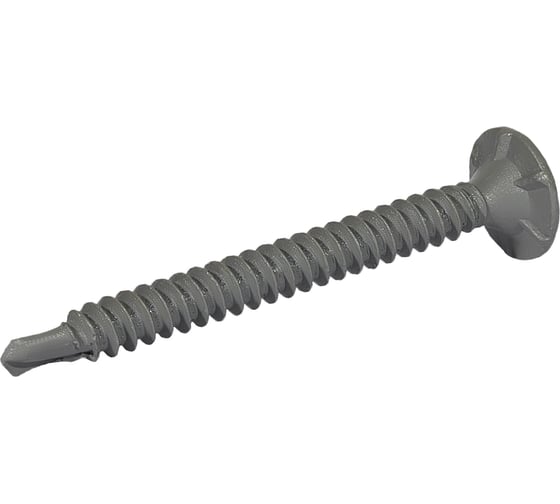 Саморез HARDWEX ТМ HWX2-GG-P4-3.9 х 41 мм, Phillips №2, GREY E-COAT, 500 шт. 5190040934344