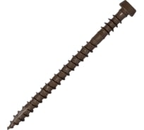 Саморез для террасной доски HARDWEX ТМ HWX-GD-SP-5.0 х 70 мм, H3T20, BROWN E-COAT, 200 шт. 5190040934399