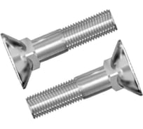 Болт ОПМ DIN 608 Mu М10x40 мм, 8.8, zn, 100 шт. УТ000124273