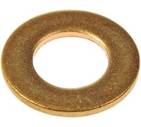 Шайба ЦКИ DIN125A М6, латунь, аналог ГОСТ 11371-78 10 шт. 654400733