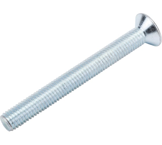 Винт ZAMETAL М10х90 пр. 8.8, с пот. гол., в/ш, DIN 7991 оц., 50 шт ZA516220 1